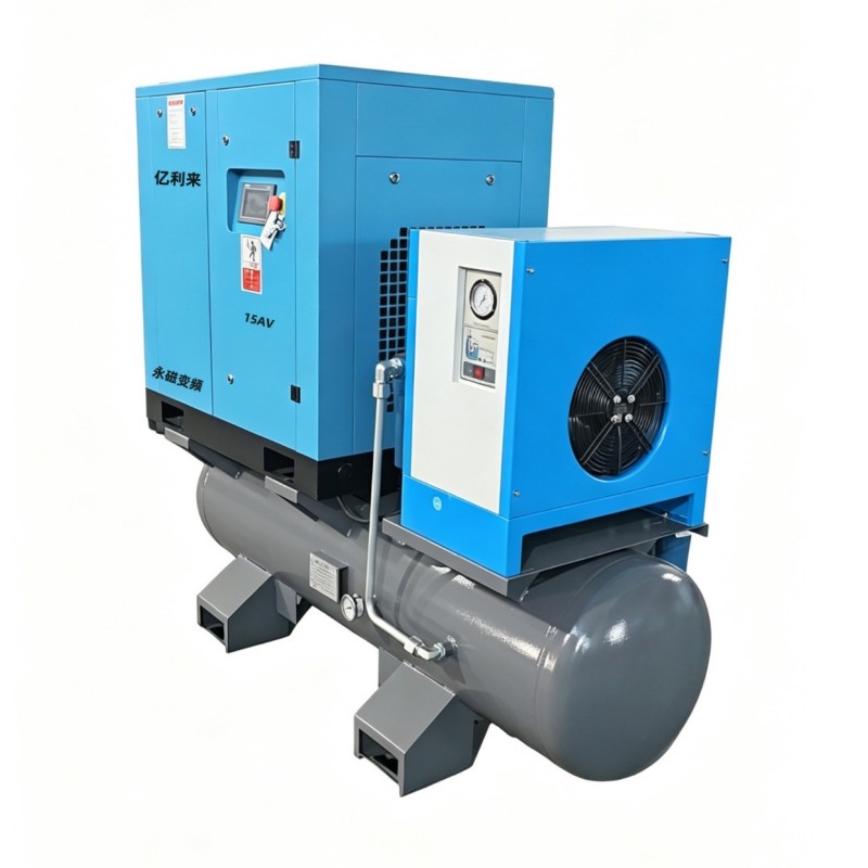 เครื่องอัดอากาศ VSD แรงดันสูง 11kW 4 ใน 1