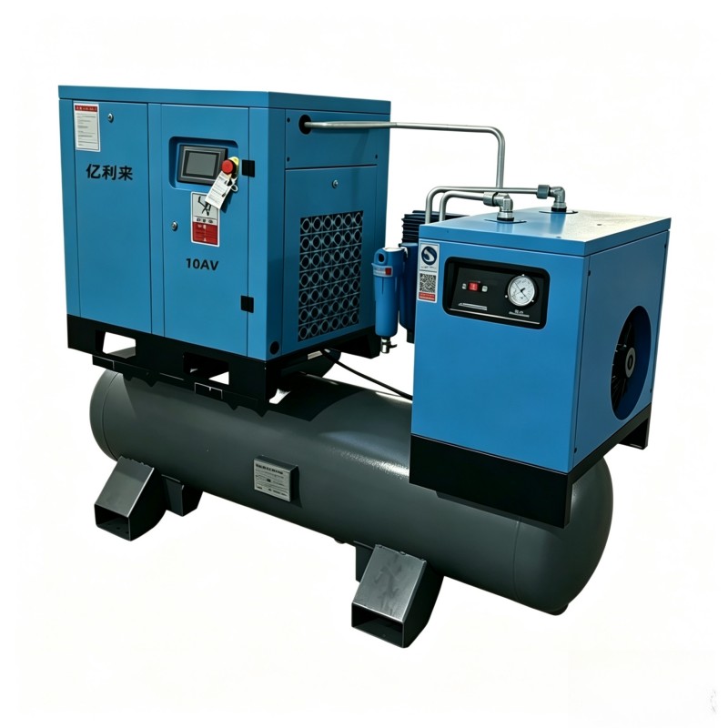 เครื่องอัดอากาศความเร็วคงที่ 4 in 1 แรงดันสูง 7.5kW