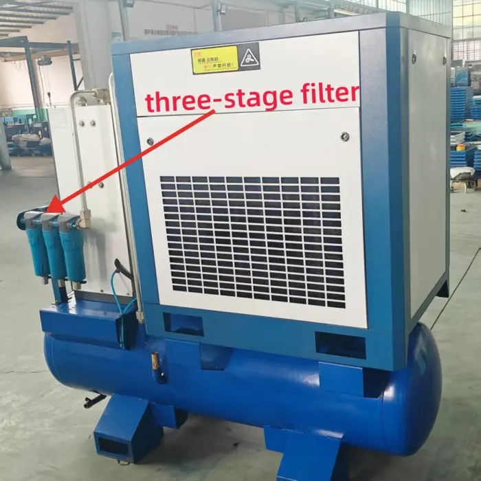 three-stage filter